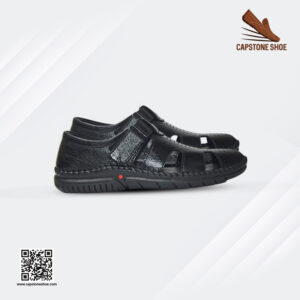 Dot Design leather Sacchi- Black