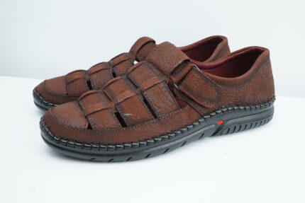Leather Sacchi Shoe Chocolate Color (Code-102)