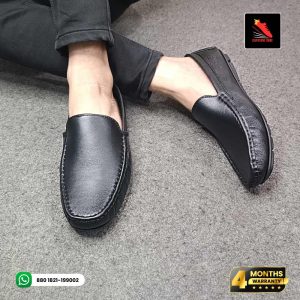 Black Classic Plain loafer ( Code 001)